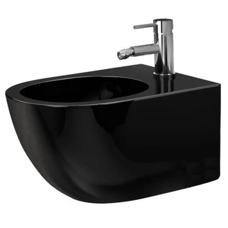 Bidet Carlo Mini 37x32,5x32,5 cm Sort Keramik 5902557366736