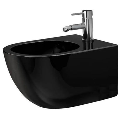 Bidet Carlo Mini 37x32,5x32,5 cm Sort Keramik 5902557366736