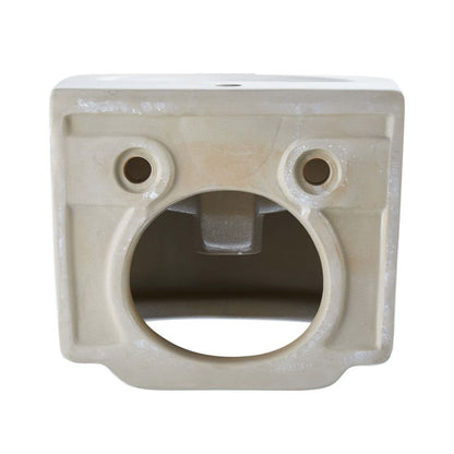 Bidet Hængende Magic Riflet Hvid Keramik 49x36x31 cm