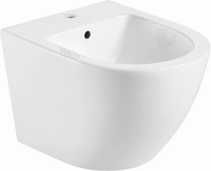Væghængt Bidet Hvid 37x49,5 cm Keramisk