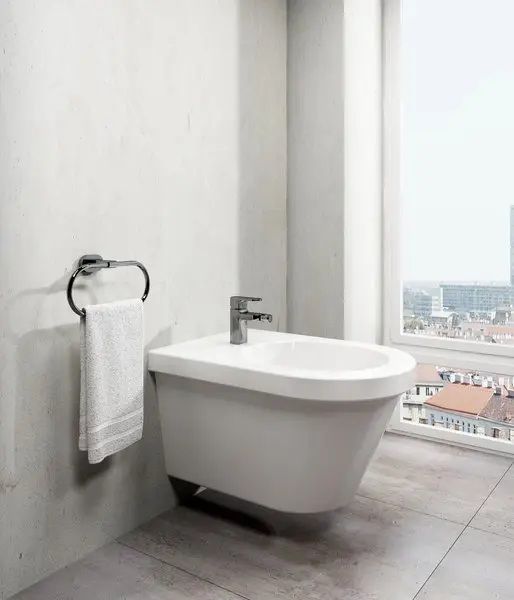 Bidet Chrome Podwieszany Biały 36,5x53x29,5 cm | 8592626005566