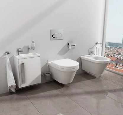 Bidet Chrome Podwieszany Biały 36,5x53x29,5 cm | 8592626005566