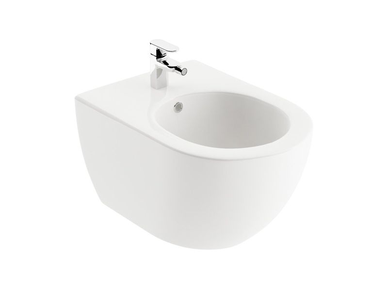 Bidet Væghængt Hvid 36x51x29 cm Keramik