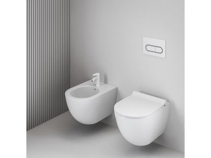 Bidet Væghængt Hvid 36x51x29 cm Keramik