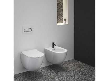 Bidet Væghængt Hvid 36x51x29 cm Keramik