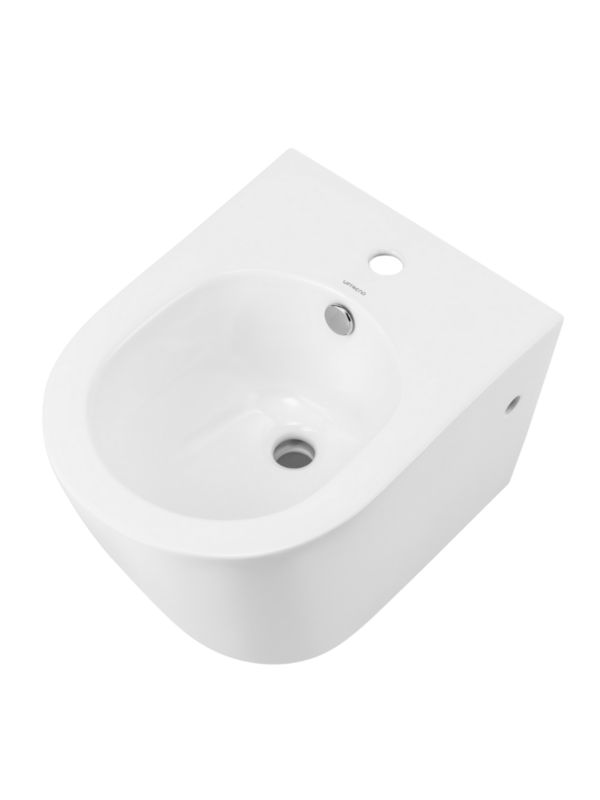 Bidet Hængende Amaro 49x36,5x33 cm Hvid Højglans | TR5155