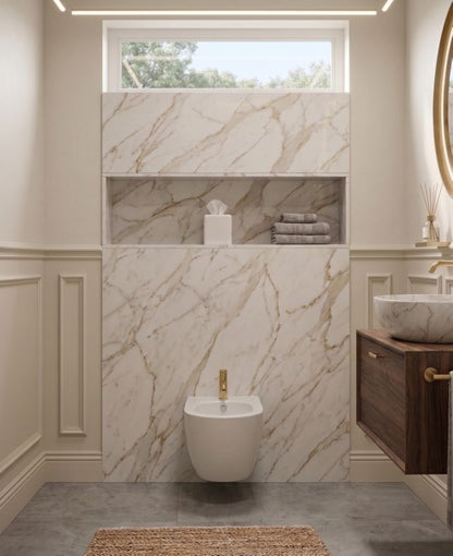Bidet Caneo 49x36x31,5 cm Hvid Højglans Keramik