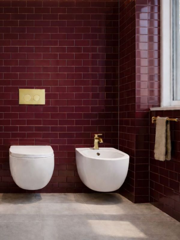 Bidet Caneo 49x36x31,5 cm Hvid Højglans Keramik