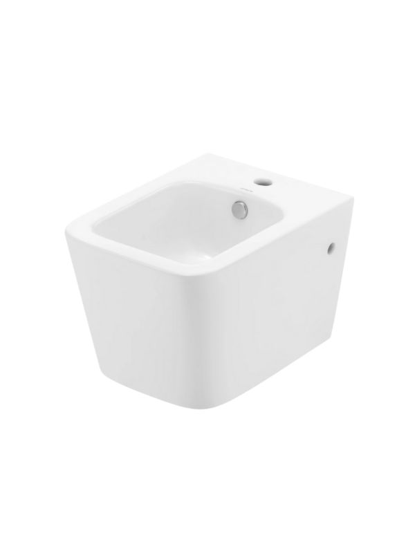 Bidet Hængende Gravis 51x36x32 cm Hvid Højglans