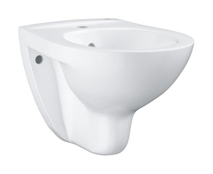 Bidet Hængende Bau Keramik Hvid 52,6x37 cm med Overløb