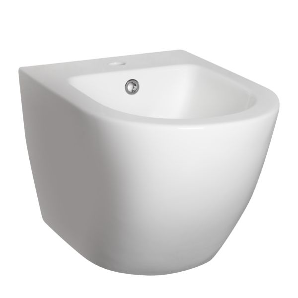 Bidet Hængende Delos Hvid Højglans 36x49x32 cm | 5907548117281
