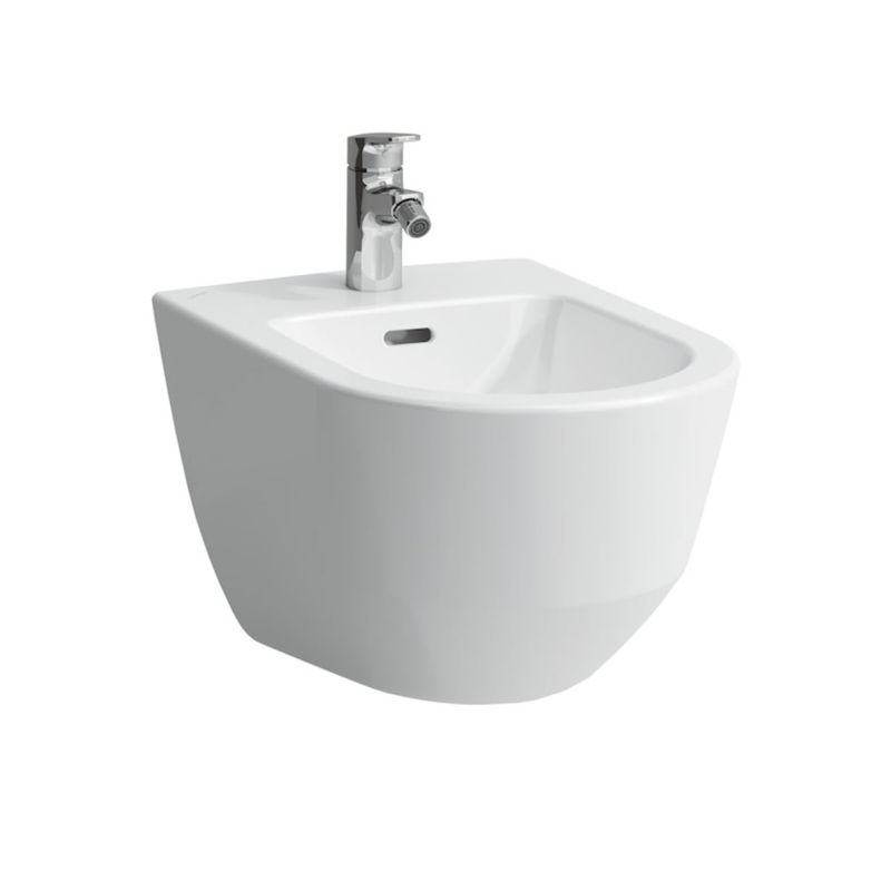 Bidet Væghængt Pro A Hvid Sanitetsporcelæn 33x53x36 cm