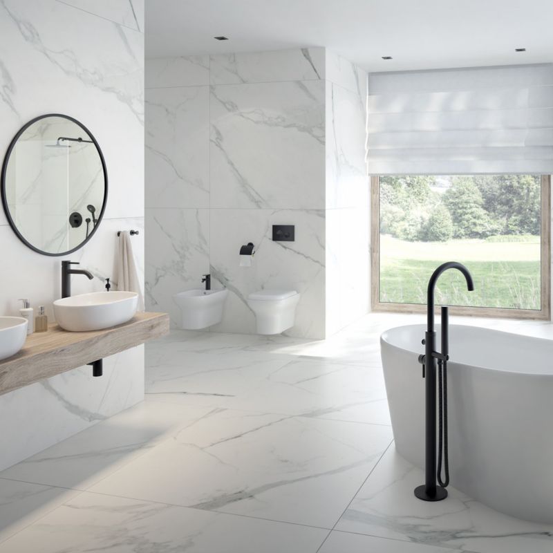 Væghængt Bidet Gulfoss SmartClean Hvid 27,5x50 cm