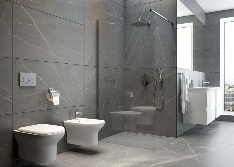 Væghængt Bidet Gulfoss SmartClean Hvid 27,5x50 cm