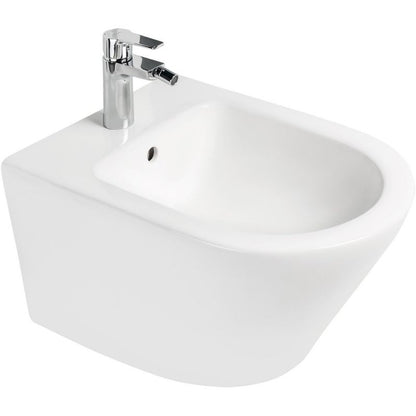 Væghængt Bidet Keramisk Hvid 36x52 cm SmartClean