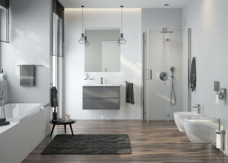 Bidet Hængende Vernal SmartClean Hvid Keramisk 180 mm