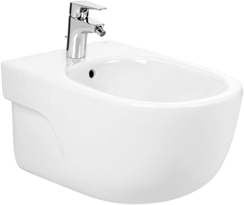 Væghængt Bidet Meridian Hvid 36x56 cm Supraglaze