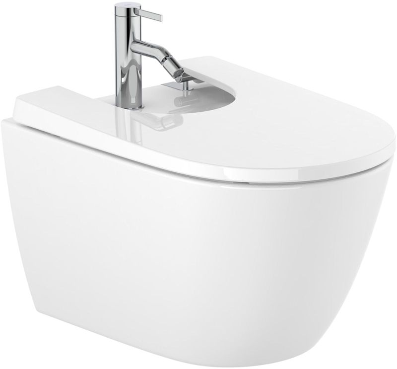 Bidet Hængende Ona Hvid Supraglaze 36x53x29 cm