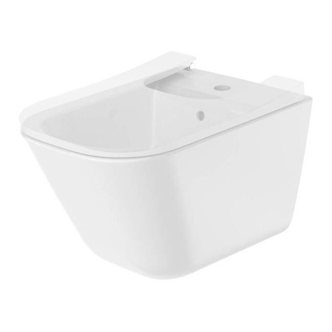 Væghængt Bidet Keramik Hvid 54x34x31,5 cm | 8433290383270