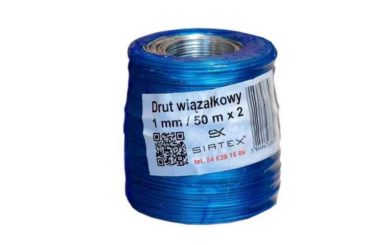 Bindetråd Galvaniseret 1 mm 2x50 m