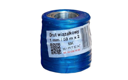Bindetråd Galvaniseret 1 mm 2x50 m