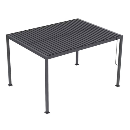 Bioklimatisk Pergola Sola 3x4 m Antracit Stål