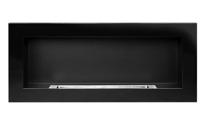 Væghængt Biopejs 90x40 cm Sort Blank