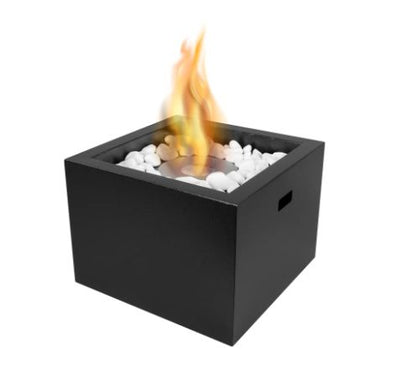 Fritstående Biopejs Novium 43,5x32,5 cm Sort Mat