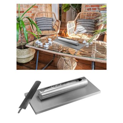 Fritstående biopejs BiokominkiGMT Stainless inox 1 stk.