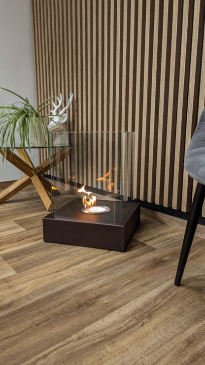Fritstående biopejs BiokominkiGMT Sunset Garden brun 1 stk