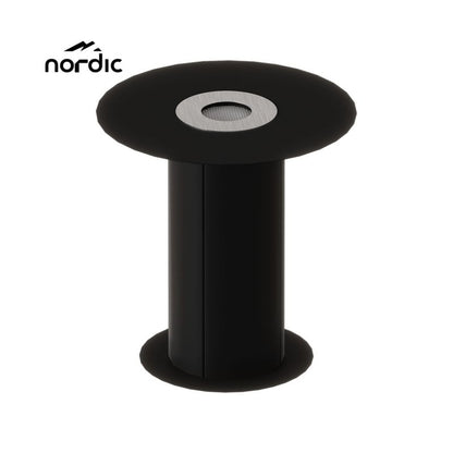 Fritstående Biokamin Sylar Table Ø49 cm Sort