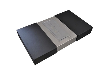 Fritstående Biopejs Narcyz 62x35 cm Sort 5903206056534
