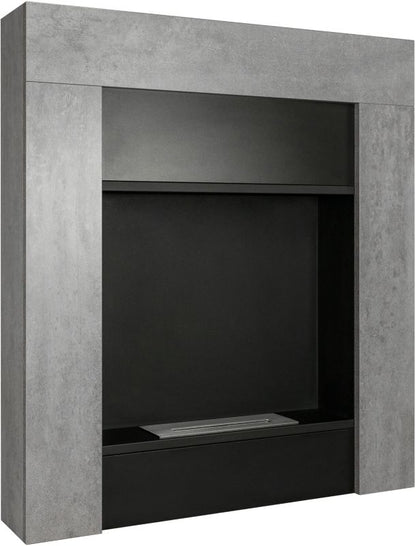 Biokamin med portal Concrete Loft