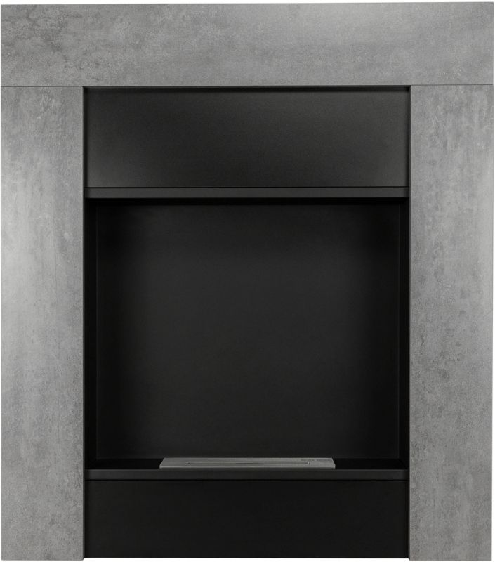 Biokamin med portal Concrete Loft