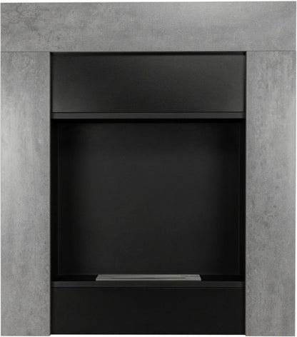 Biokamin med portal Concrete Loft