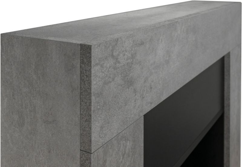 Biokamin med portal Concrete Loft