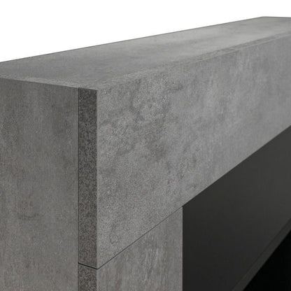 Biokamin med portal Concrete Loft