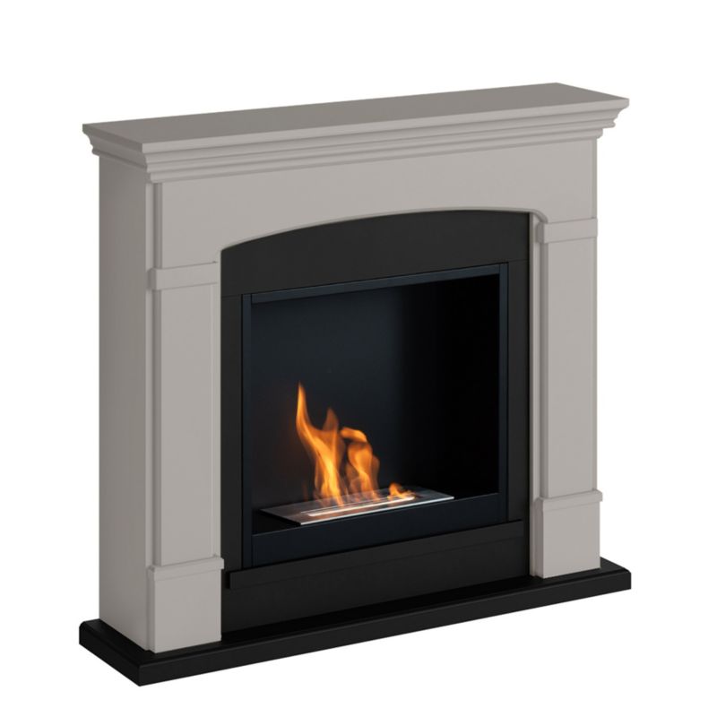 Biokamin Helmi 107x95 cm Creme MDF