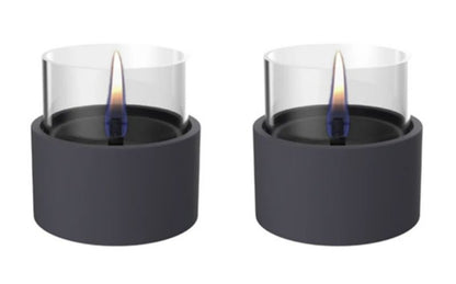 Bordpejs BREEZE 10 Ø10 cm Sort 2-Pak