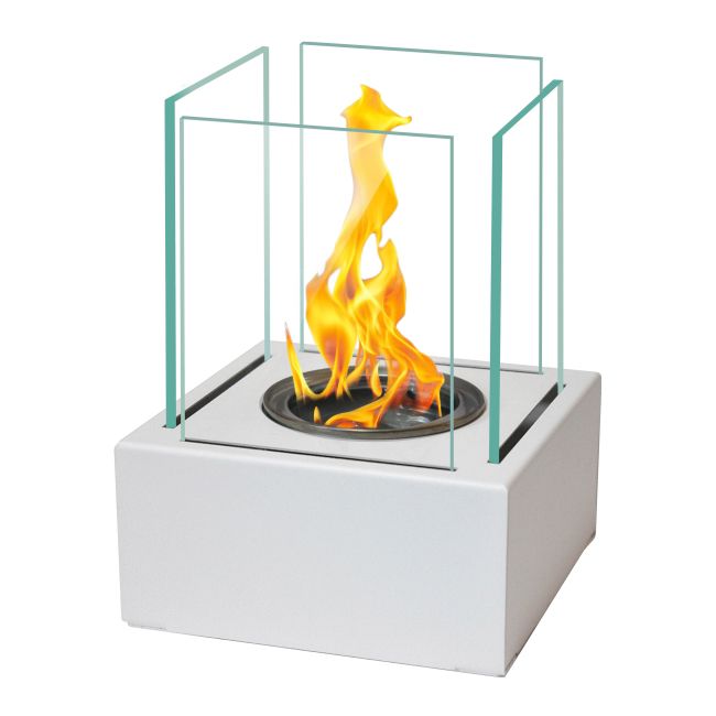 Fritstående Biopejs Smart 13x6x17 cm Hvid