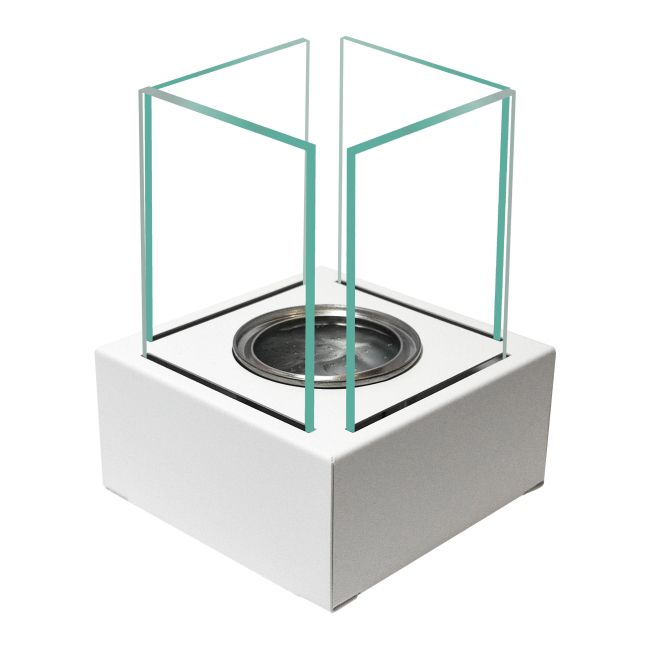 Fritstående Biopejs Smart 13x6x17 cm Hvid