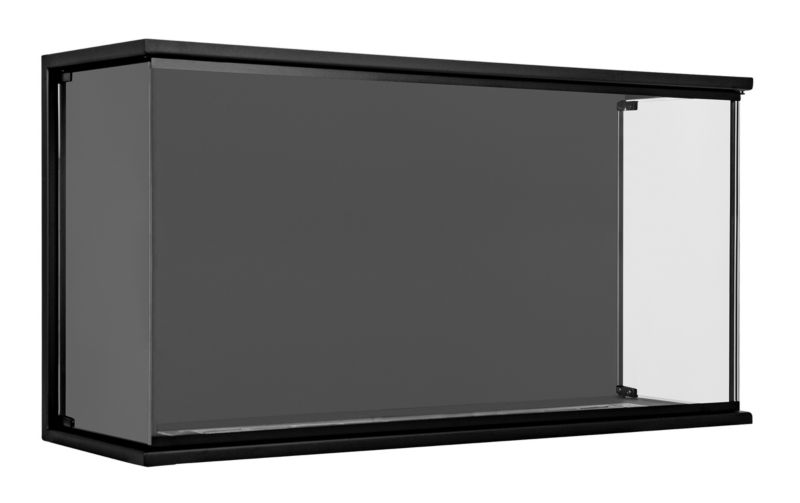 Hjørne Biokompas 100x30x50 cm Dobbelsidet med Glas