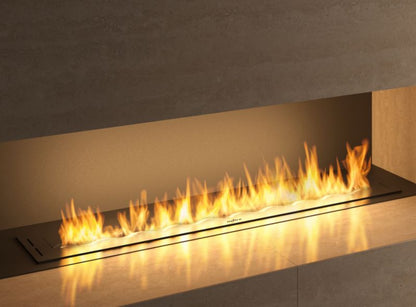 Biopejs Brænder 120 cm Sort til Indbygning