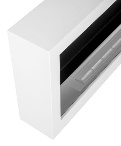Væghængt Biopejs S-Line BOX 90 cm Hvid med Glas