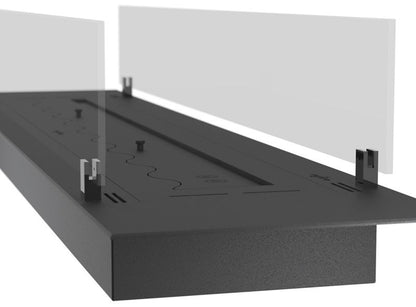 Biopejs Indbygning 150 cm Sort