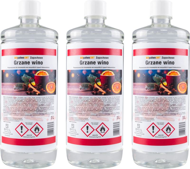Bioethanol Gløgg 3x1 Liter