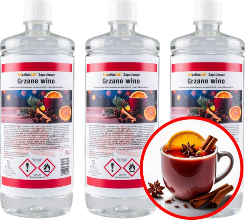 Bioethanol Gløgg 3x1 Liter