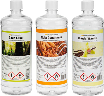 Bioethanol Julemagi Sæt 3x1 Liter