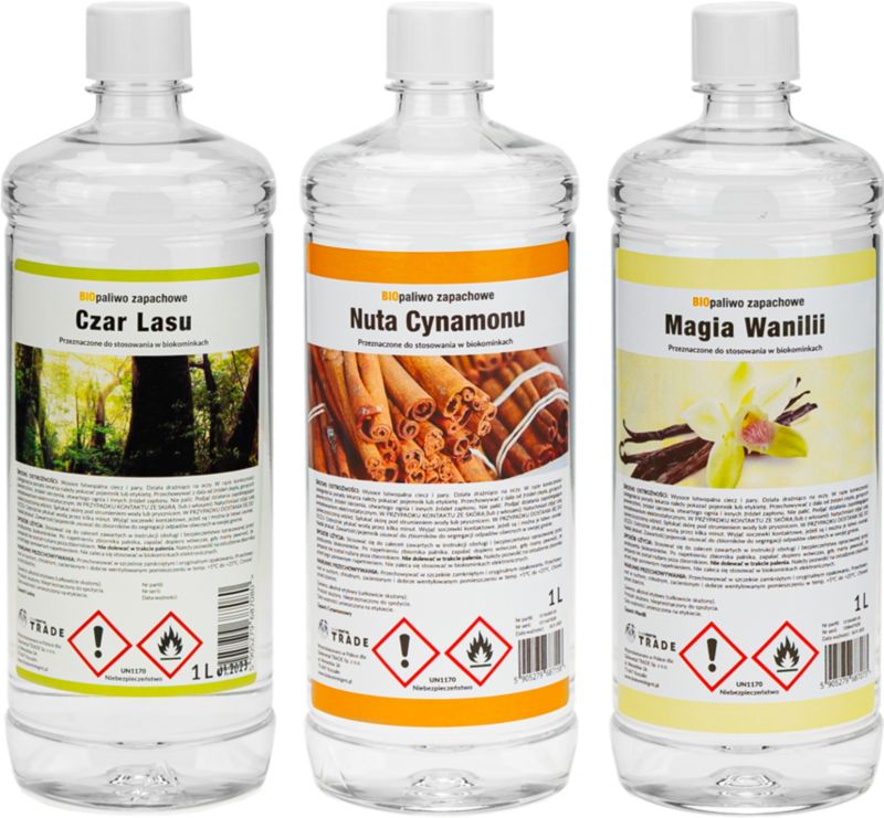 Bioethanol Julemagi Sæt 3x1 Liter