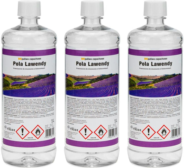 Bioethanol Lavendel 3x1 Liter til Biokamin